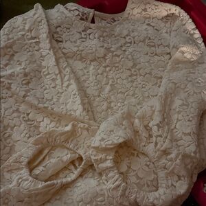 Maurices Cream Lace Blouse